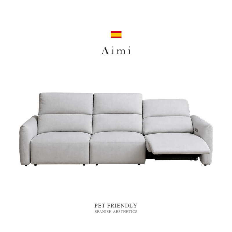 Aimi 防潑水 零靠牆 貓抓布電動沙發｜可客製