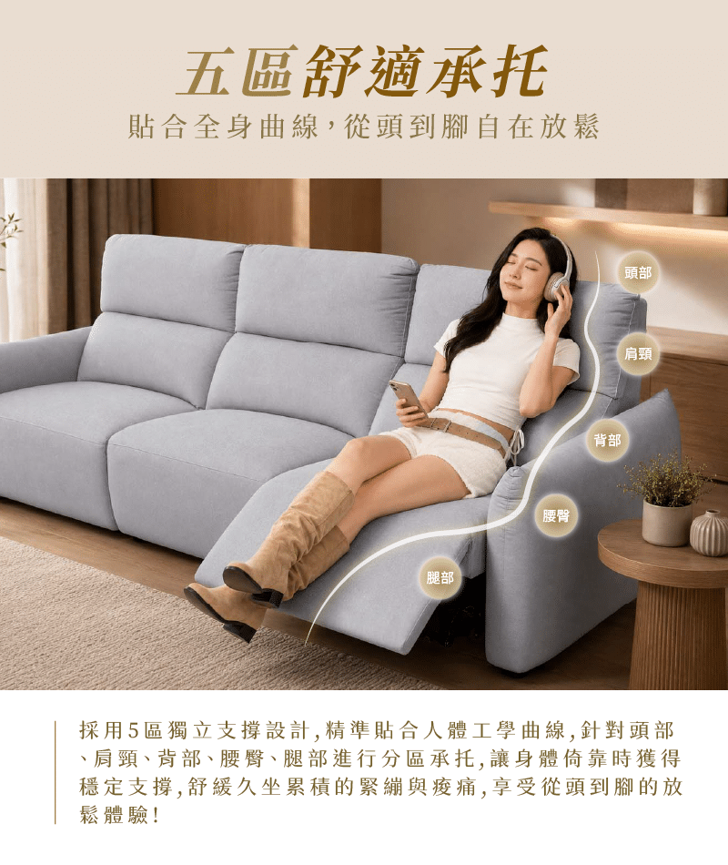 五區舒適承拖 2689 ｜ 汎庭家居