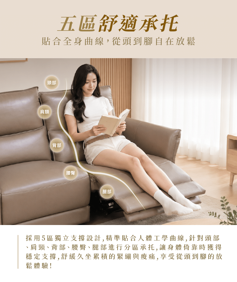 五區舒適承拖 8907 ｜ 汎庭家居
